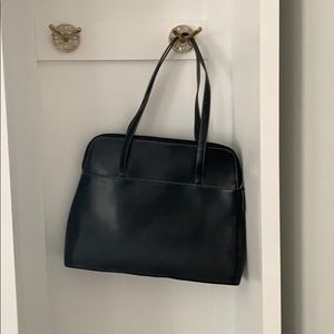 Kenneth Cole Black Leather Bag